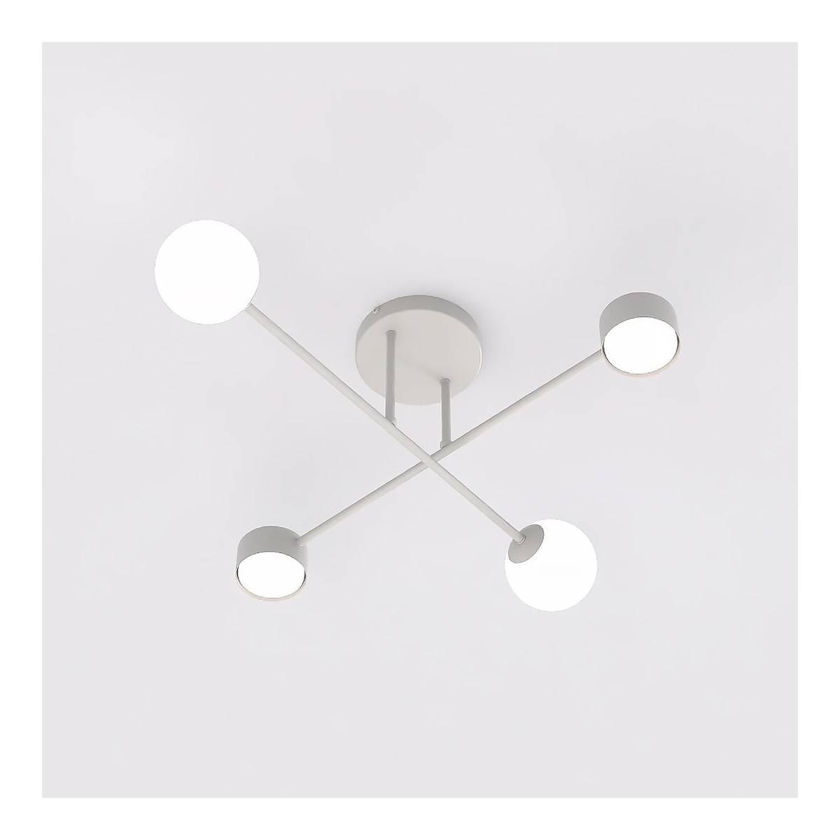 Emibig HOLON 4 GRAY EM1560/4 kolor szary z kategorii lampy sufitowe