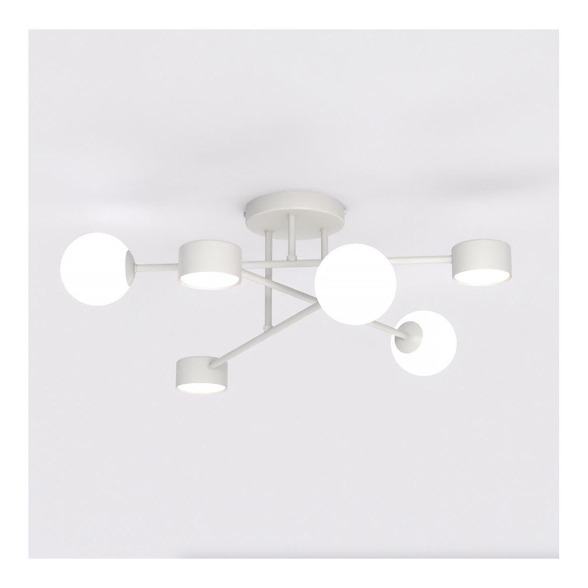 Emibig HOLON 6 GRAY EM1561/6 kolor szary z kategorii lampy sufitowe