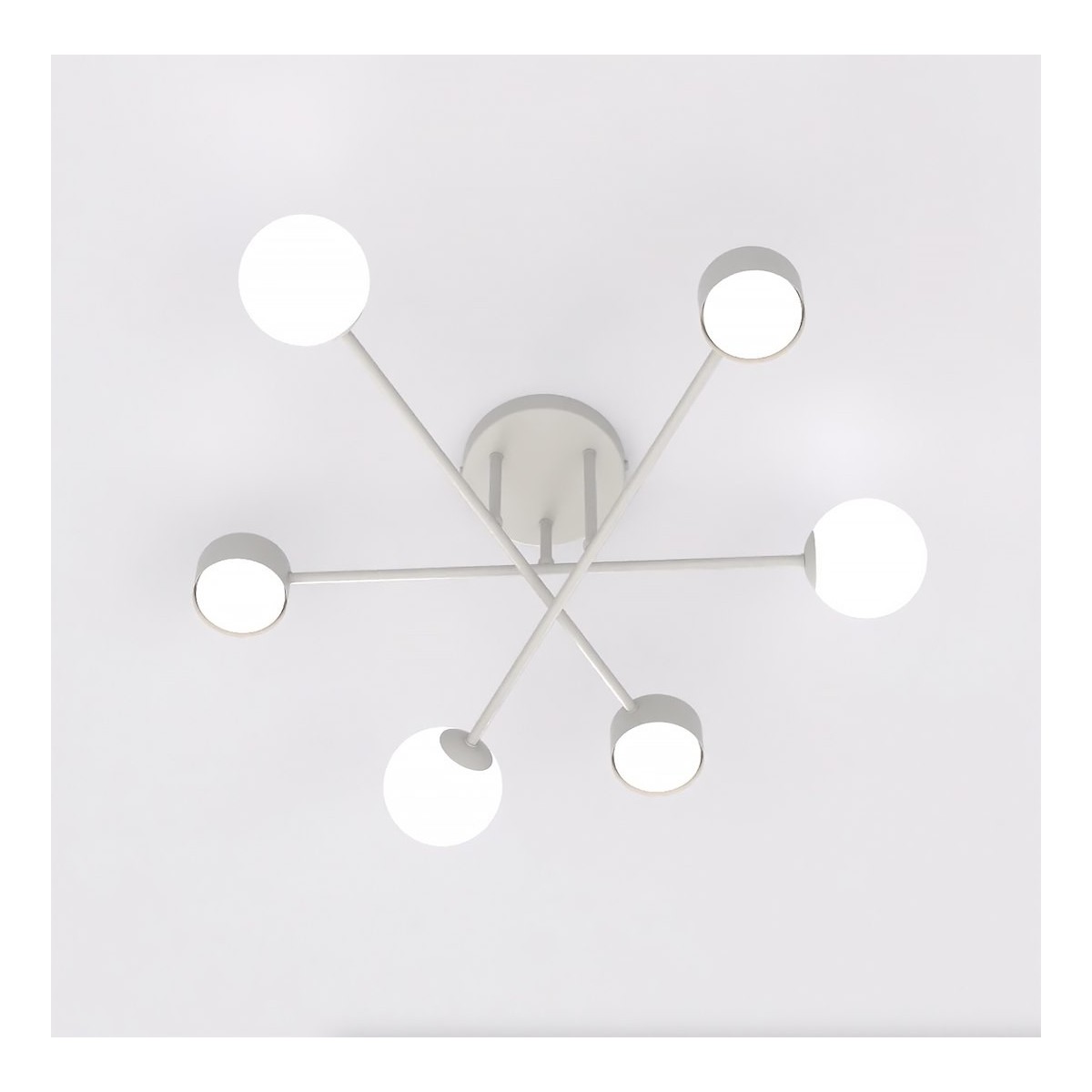 Emibig HOLON 6 GRAY EM1561/6 kolor szary z kategorii lampy sufitowe