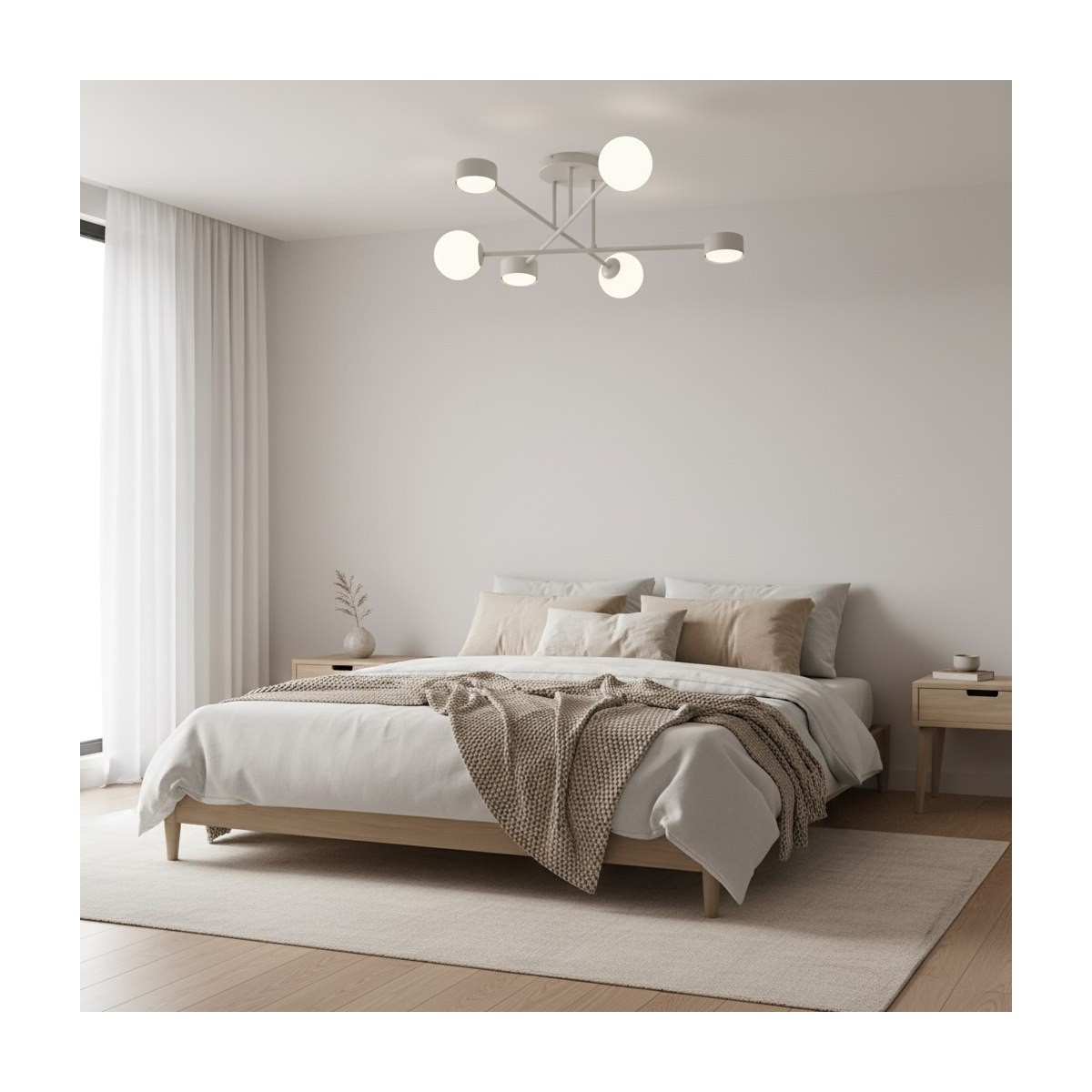 Emibig HOLON 6 GRAY EM1561/6 kolor szary z kategorii lampy sufitowe