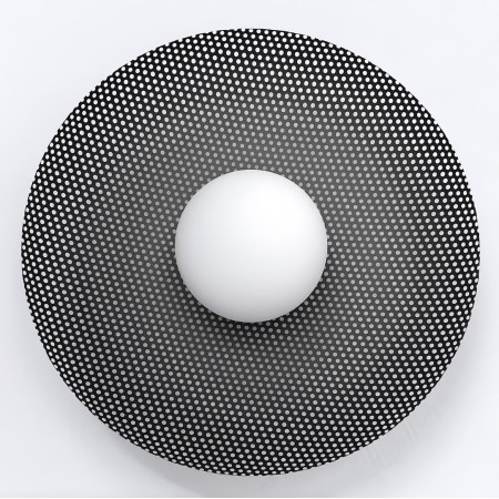 Emibig VIBEZ K1 BLACK EM1540/K1 kolor czarny z kategorii kinkiety