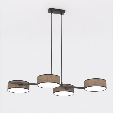 Emibig DRUMZ 4 BROWN EM1563/4 kolor czarny z kategorii lampy wiszące