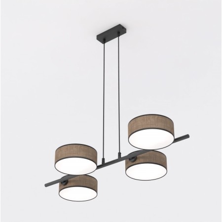 Emibig DRUMZ 4 BROWN EM1563/4 kolor czarny z kategorii lampy wiszące