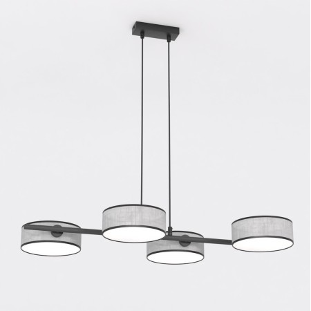 Emibig DRUMZ 4 GRAY EM1564/4 kolor czarny z kategorii lampy wiszące