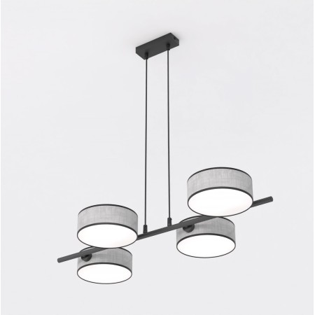 Emibig DRUMZ 4 GRAY EM1564/4 kolor czarny z kategorii lampy wiszące