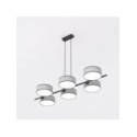 Emibig DRUMZ 6 GRAY EM1564/6 kolor czarny z kategorii lampy wiszące