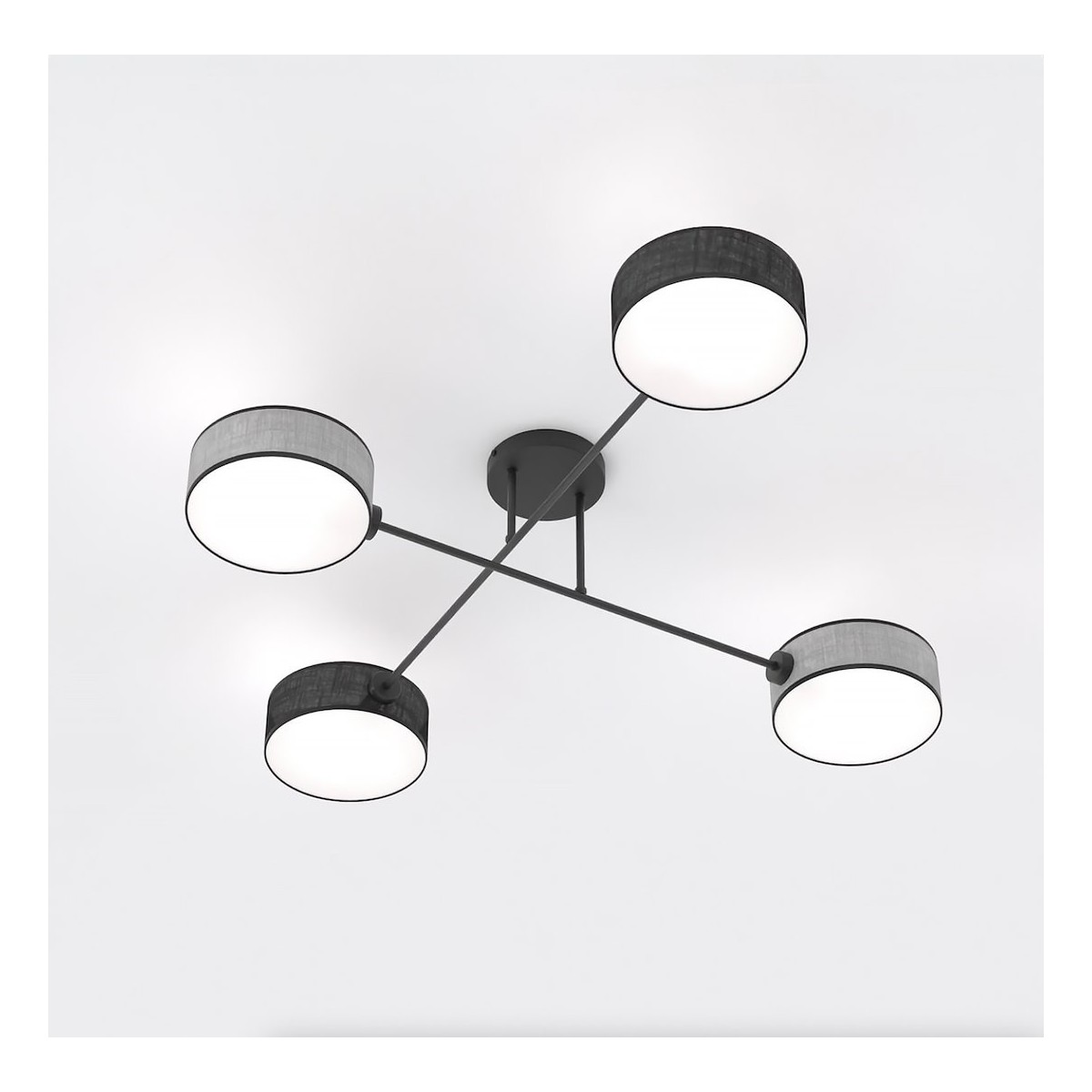 Emibig MAGA 4 MIX2 EM1573/4 kolor czarny z kategorii lampy sufitowe