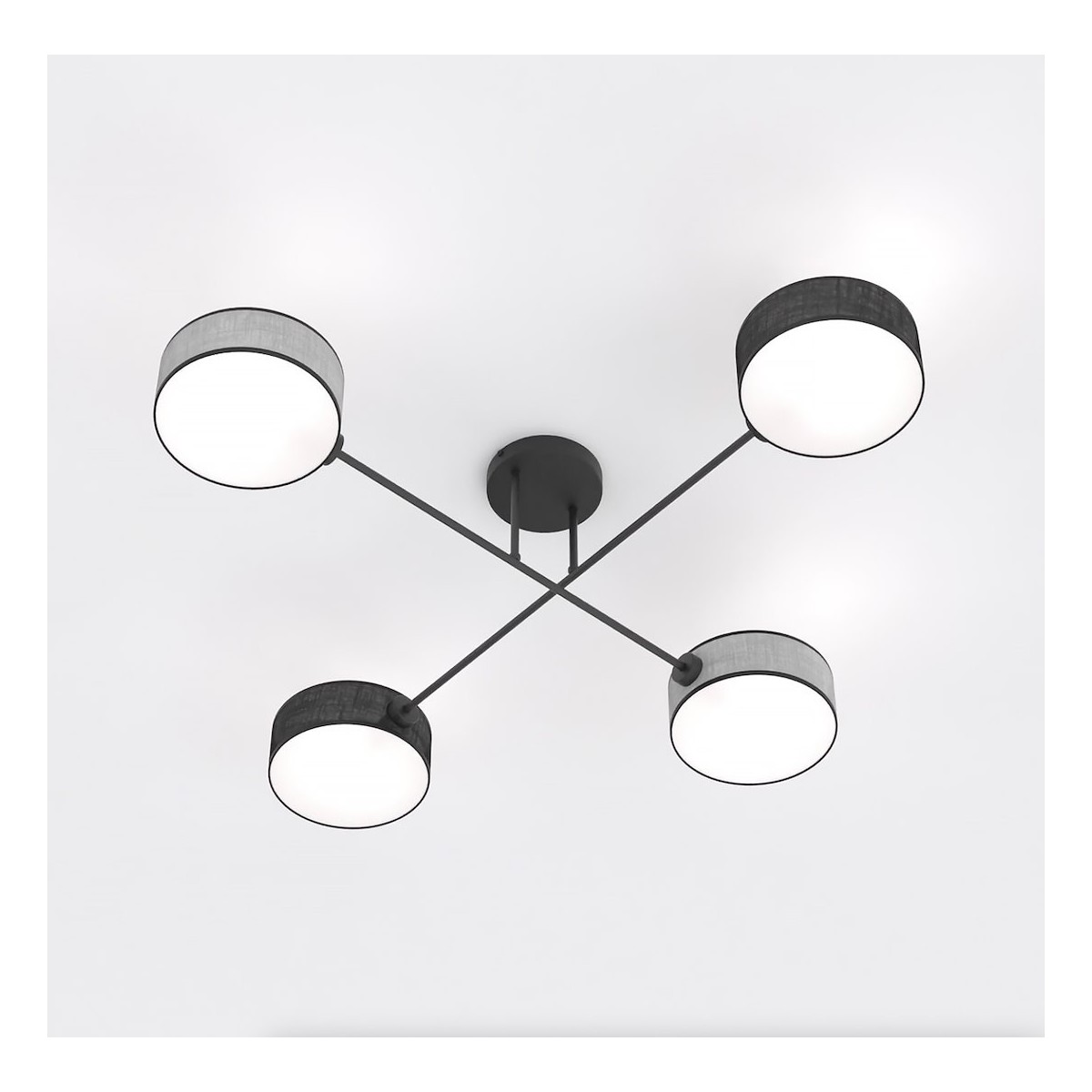 Emibig MAGA 4 MIX2 EM1573/4 kolor czarny z kategorii lampy sufitowe