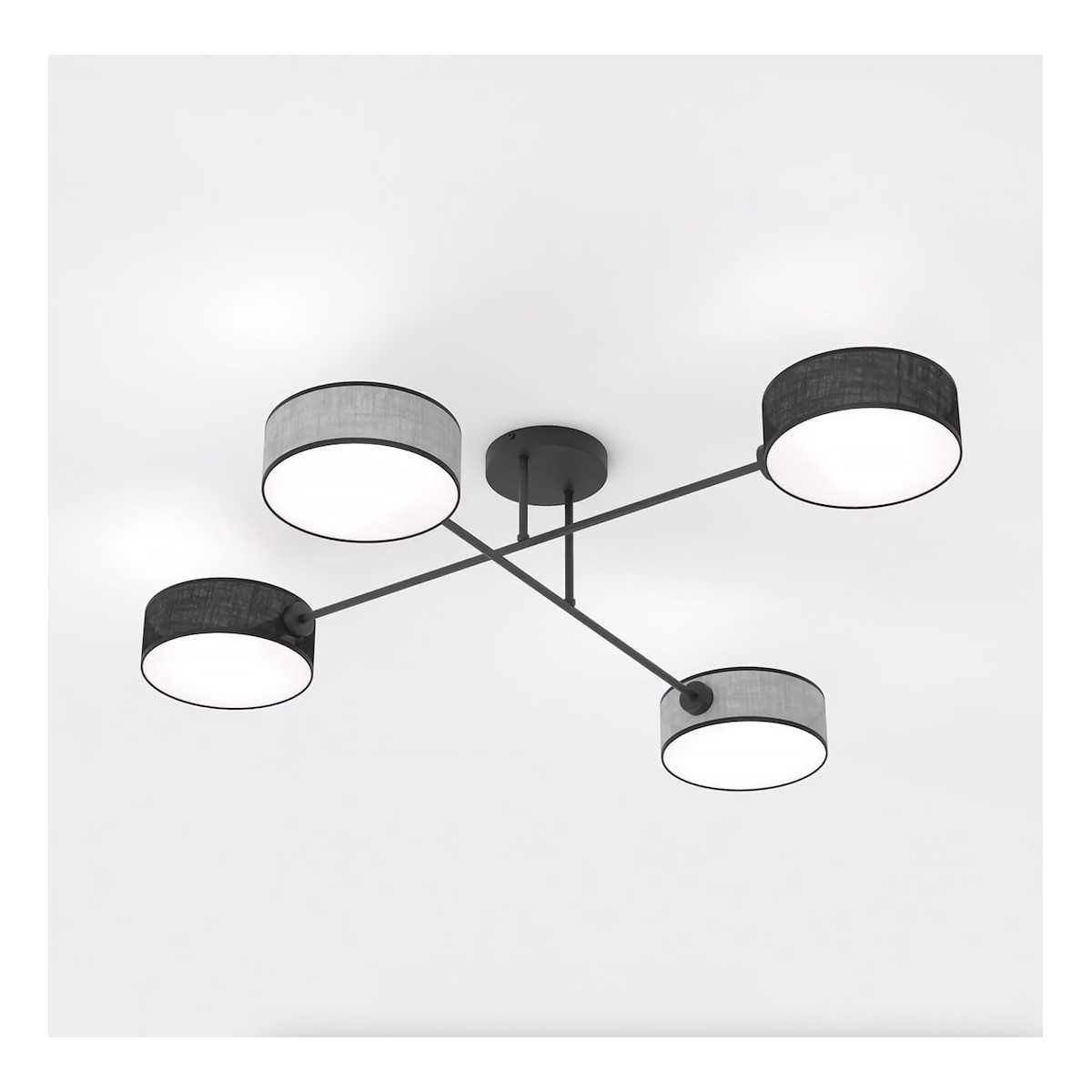 Emibig MAGA 4 MIX2 EM1573/4 kolor czarny z kategorii lampy sufitowe