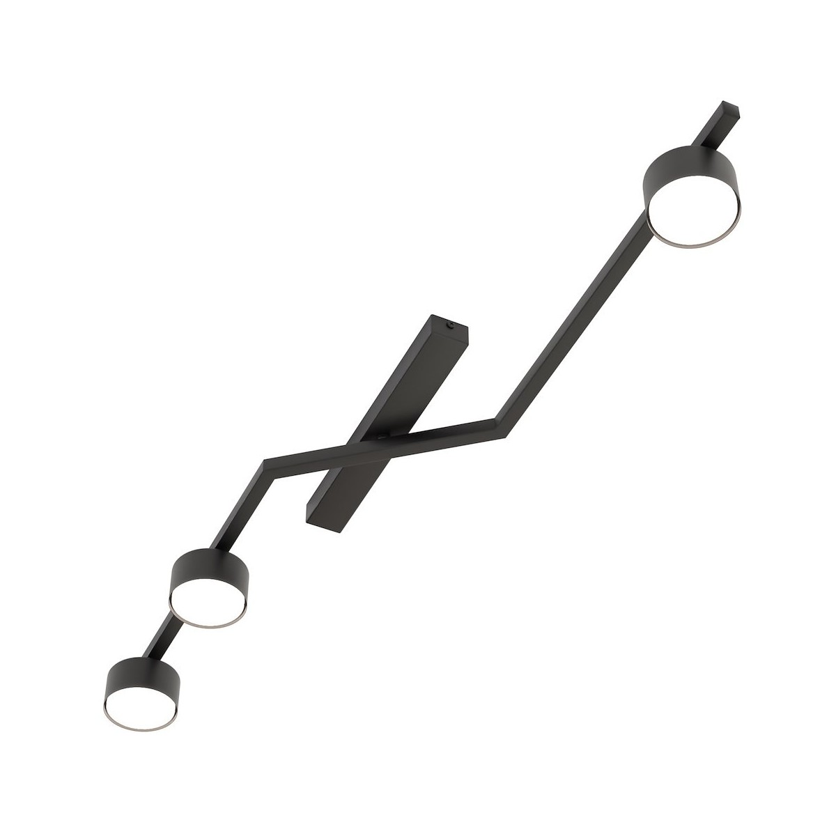 Emibig SKAN 3 BLACK EM1574/3 kolor czarny z kategorii lampy sufitowe