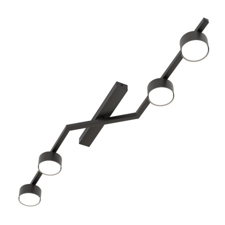 Emibig SKAN 4 BLACK EM1574/4 kolor czarny z kategorii lampy sufitowe