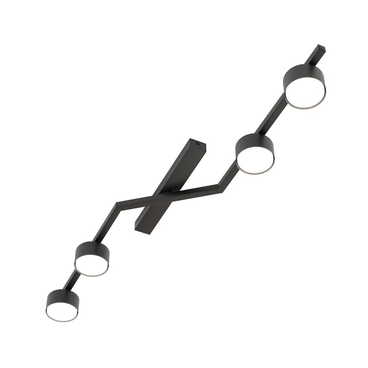 Emibig SKAN 4 BLACK EM1574/4 kolor czarny z kategorii lampy sufitowe