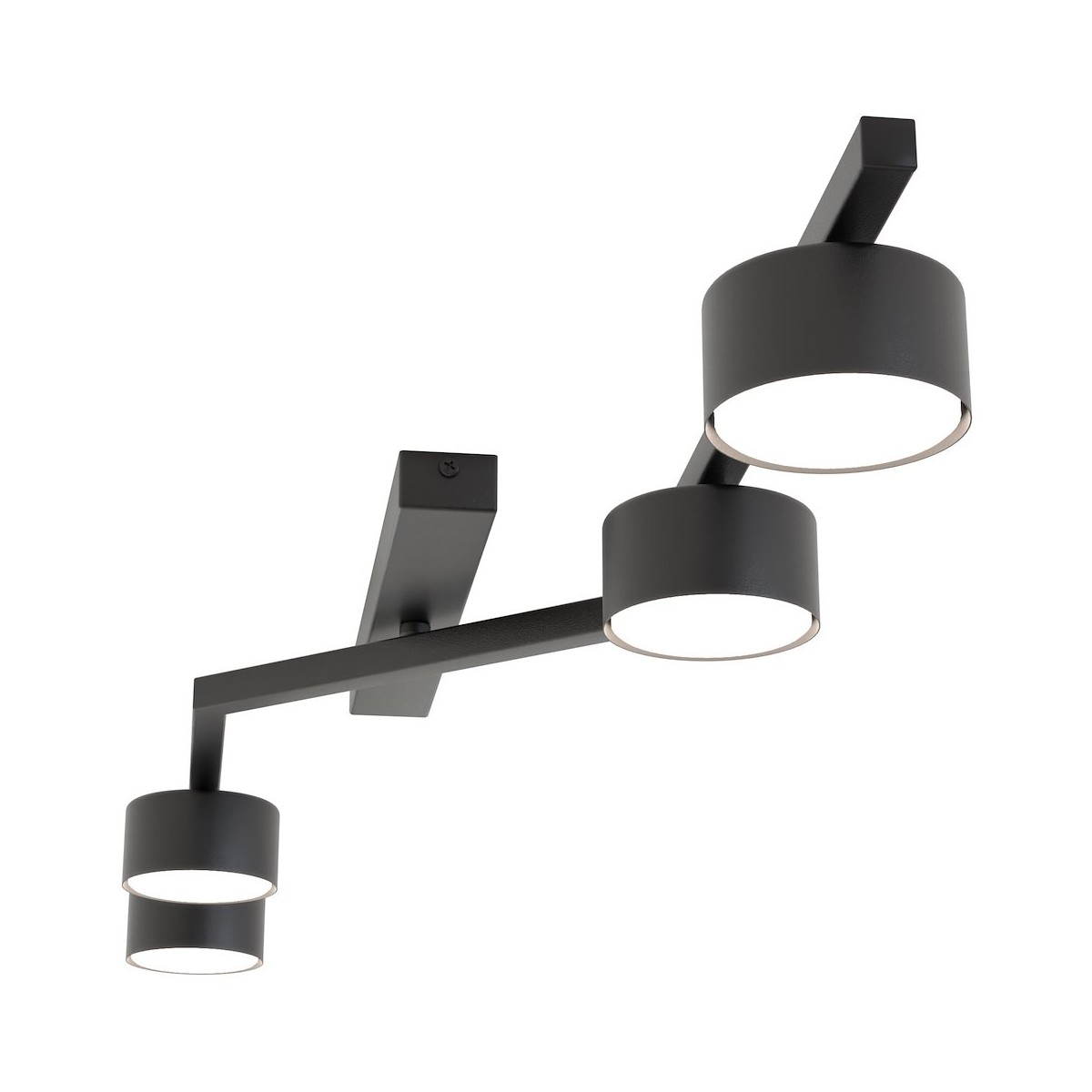 Emibig SKAN 4 BLACK EM1574/4 kolor czarny z kategorii lampy sufitowe