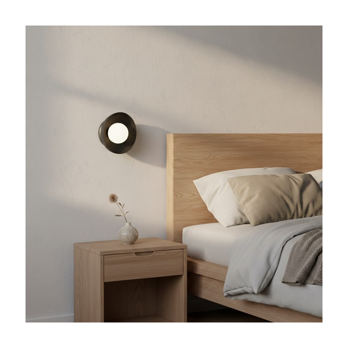 Emibig OZZY K1 BLACK EM1515/K1 kolor czarny z kategorii kinkiety