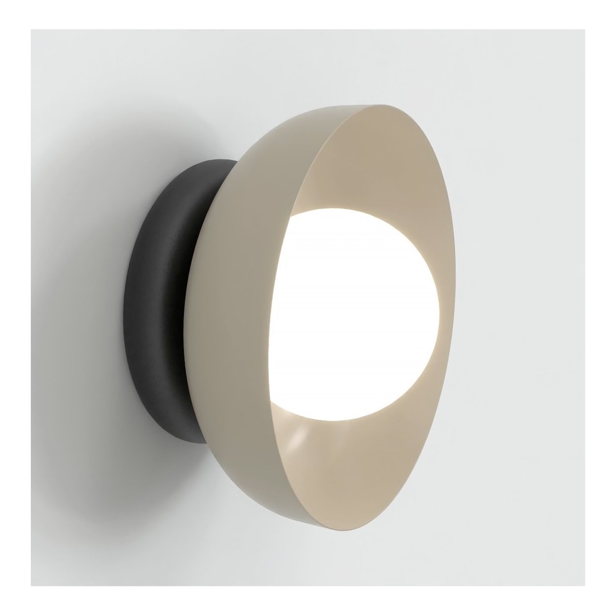 Emibig OZZY K1 BL MOKKA EM1517/K1 kolor czarny z kategorii kinkiety