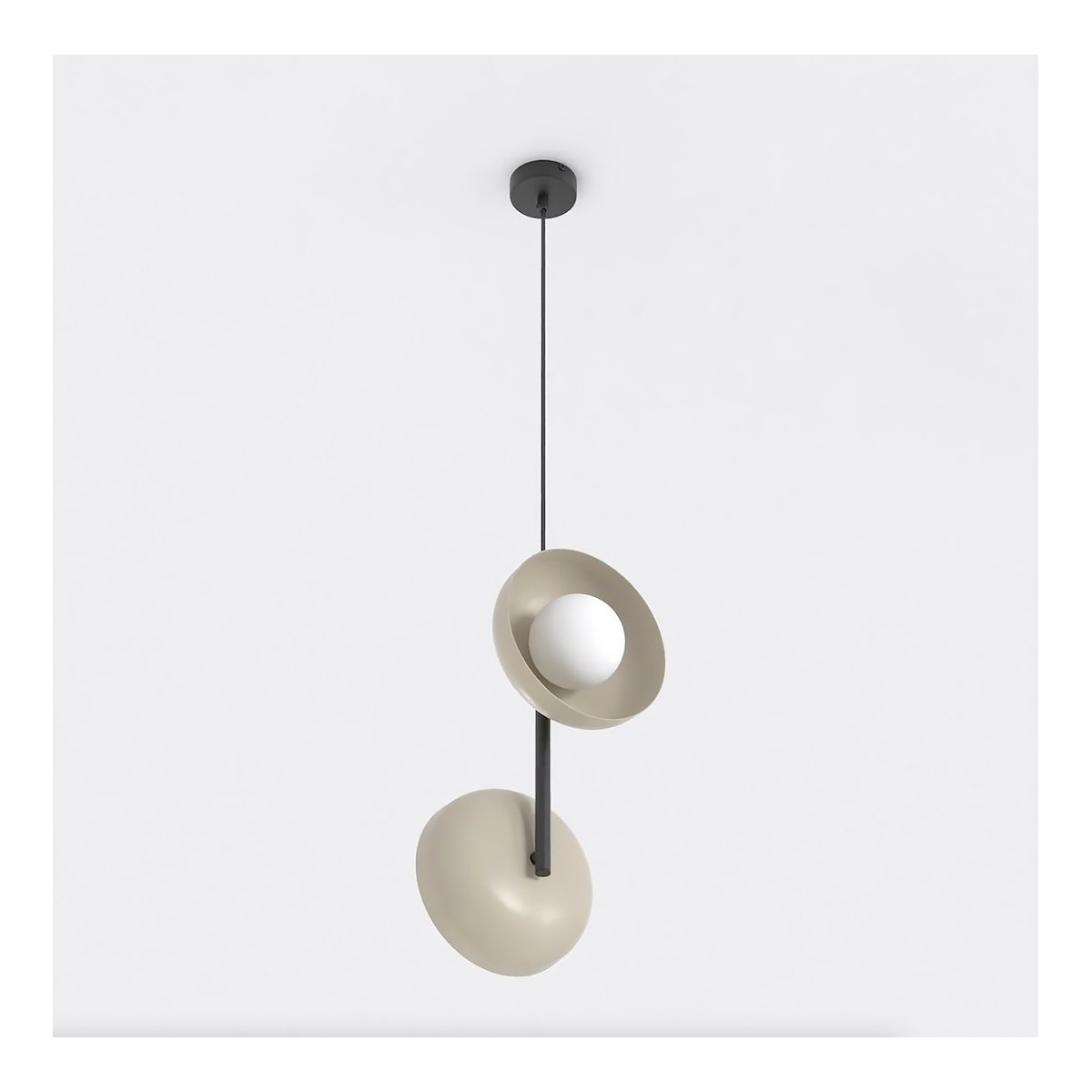 Emibig VANILA 2 BL MOKKA EM1598/2 kolor mocha z kategorii lampy wiszące