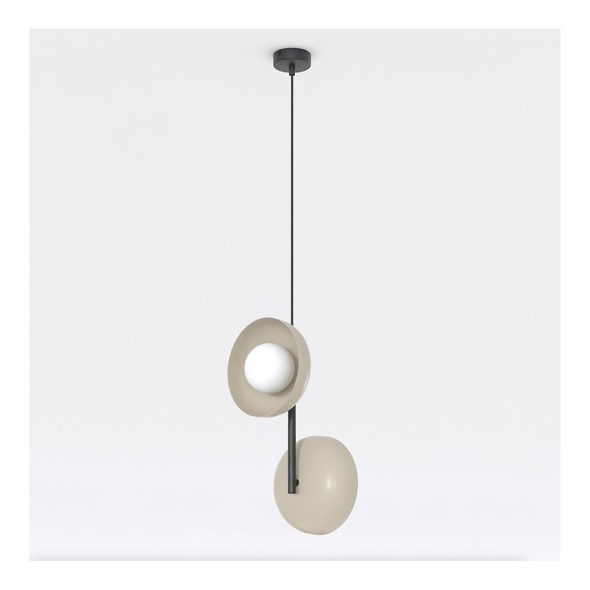 Emibig VANILA 2 BL MOKKA EM1598/2 kolor mocha z kategorii lampy wiszące