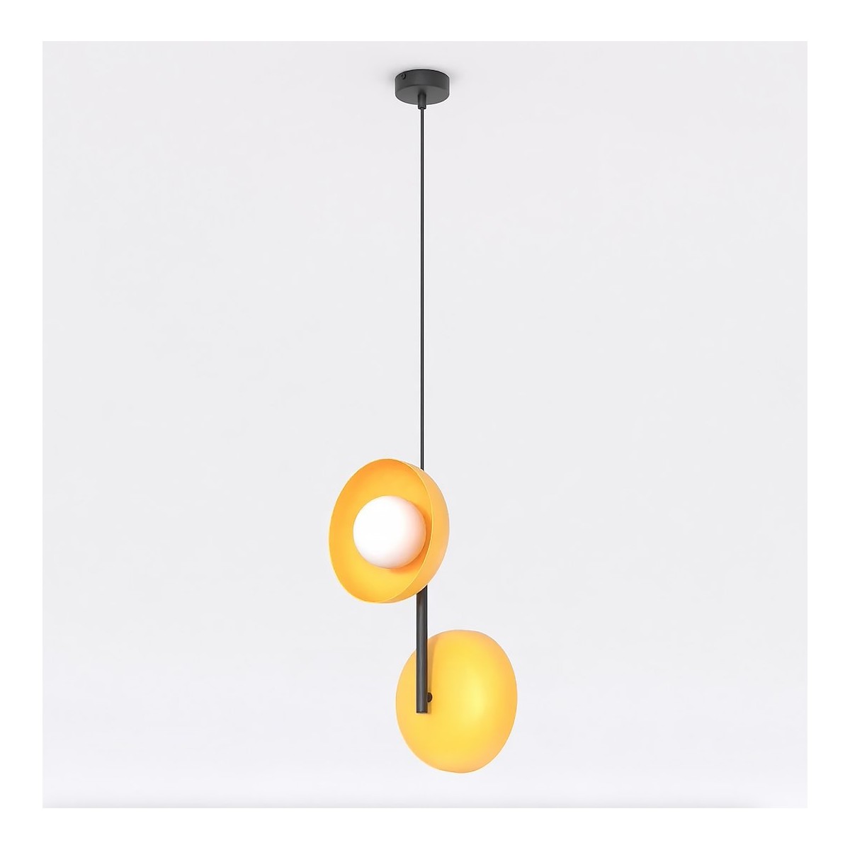 Emibig VANILA 2 ORANGE EM1599/2 kolor pomarańczowy z kategorii lampy wiszące