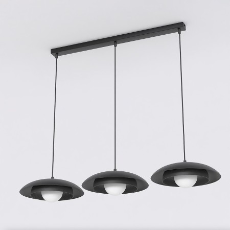 Emibig SKIN 3 BLACK EM1603/3 kolor czarny z kategorii lampy wiszące