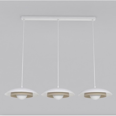 Emibig SKIN 3 WH MOKKA EM1605/3 kolor biały z kategorii lampy wiszące