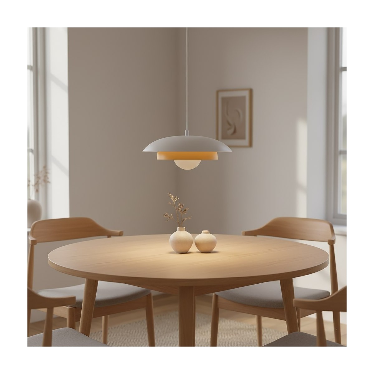 Emibig SKIN 1 WH ORANGE EM1606/1 kolor biały z kategorii lampy wiszące