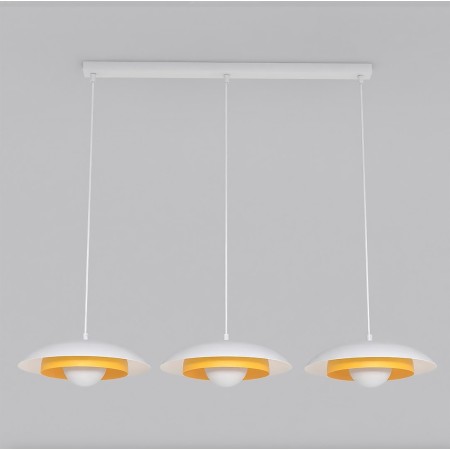 Emibig SKIN 3 WH ORANGE EM1606/3 kolor biały z kategorii lampy wiszące