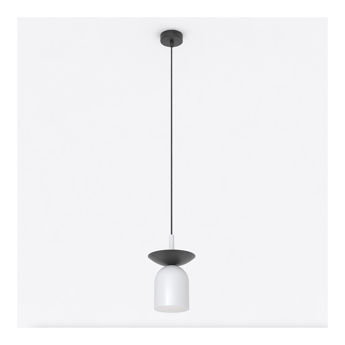 Emibig EGO 1 BL GRAY EM1611/1 kolor szary z kategorii lampy wiszące