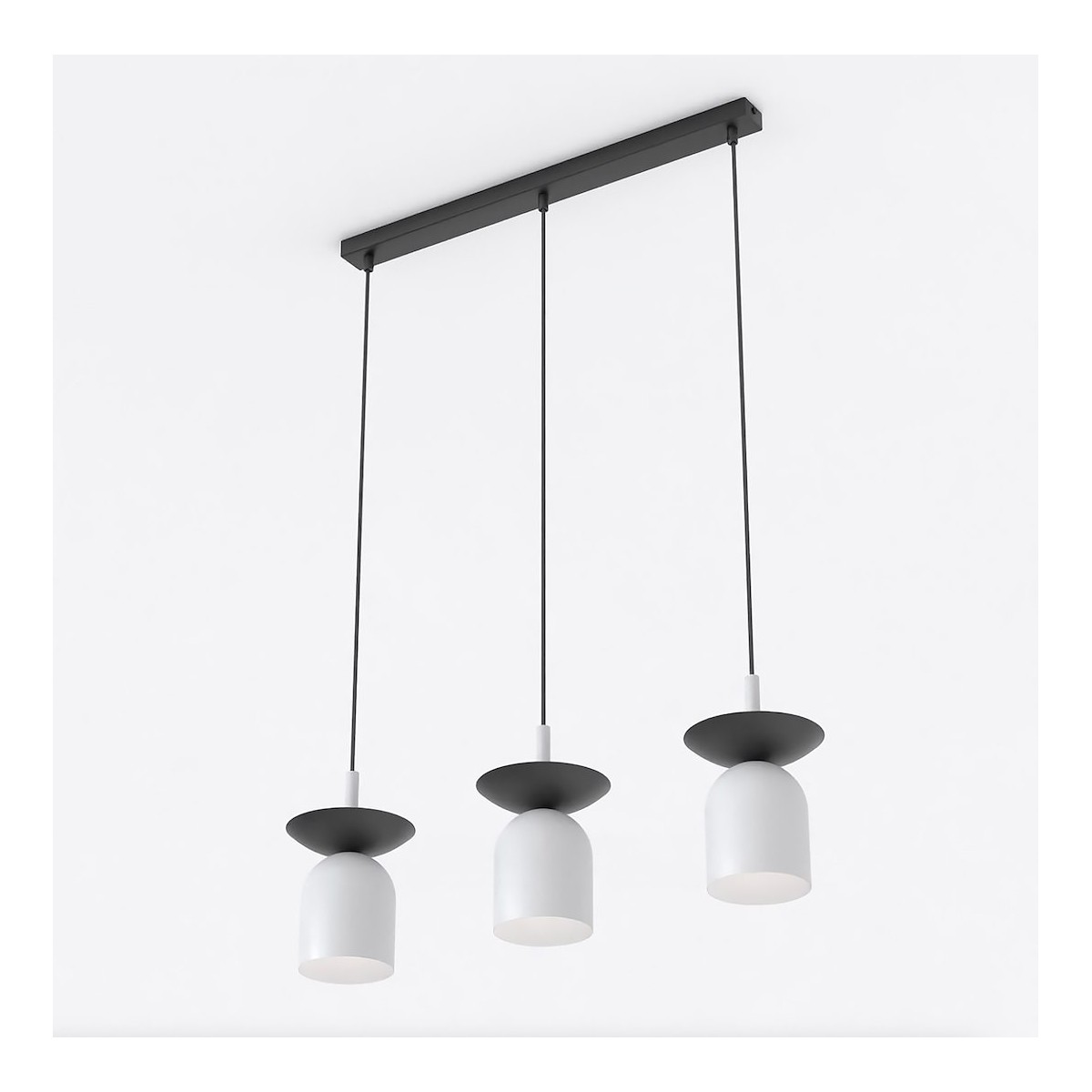 Emibig EGO 3 BL GRAY EM1611/3 kolor szary z kategorii lampy wiszące