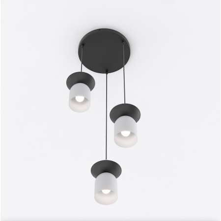 Emibig EGO 3 PREM BL GRAY EM1611/3PREM kolor szary z kategorii lampy wiszące