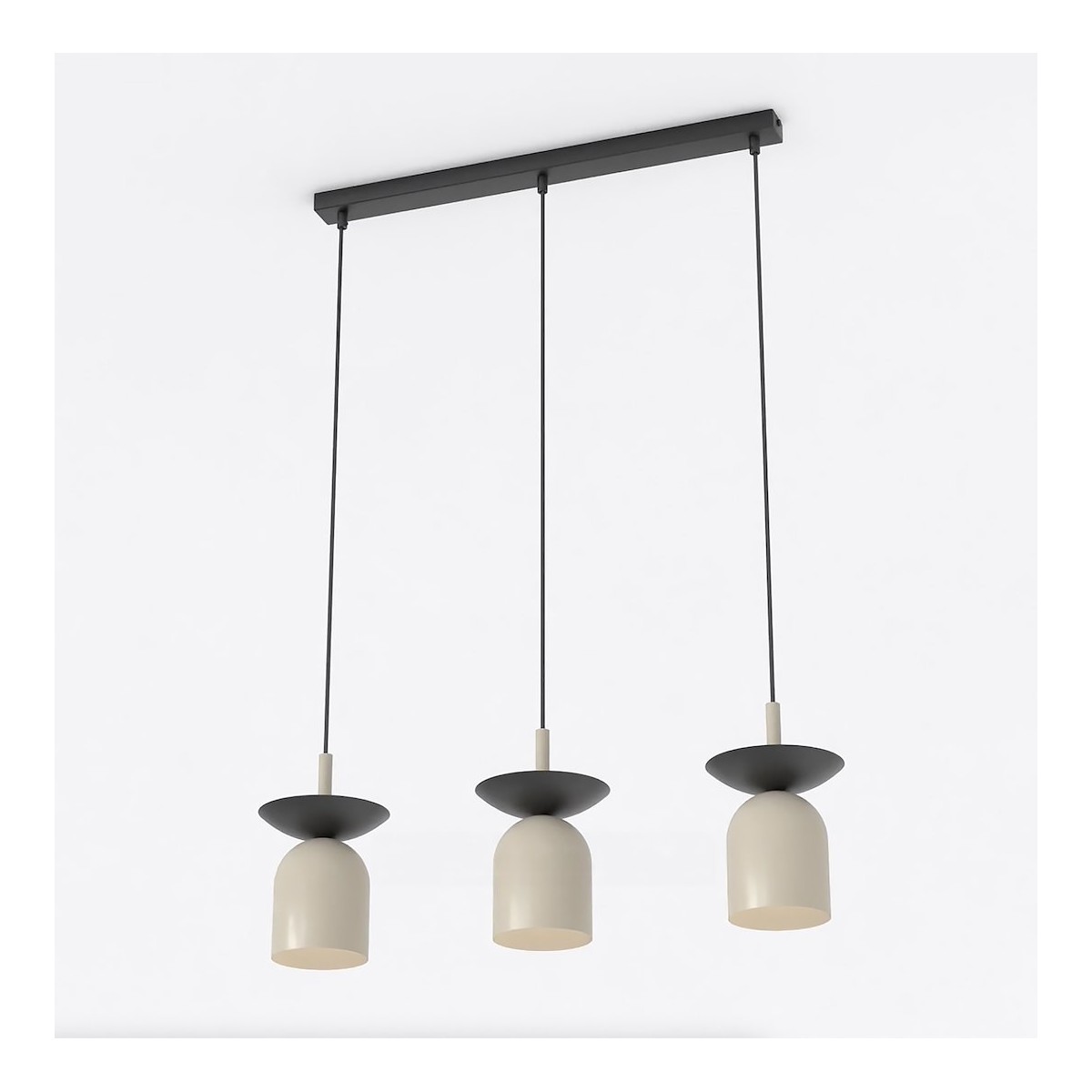 Emibig EGO 3 BL MOKKA EM1612/3 kolor mocha z kategorii lampy wiszące