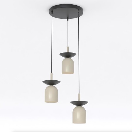 Emibig EGO 3 PREM BL MOKKA EM1612/3PREM kolor mocha z kategorii lampy wiszące