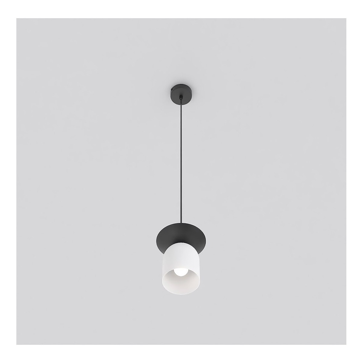 Emibig EGO 1 BL WHITE EM1613/1 kolor biały z kategorii lampy wiszące