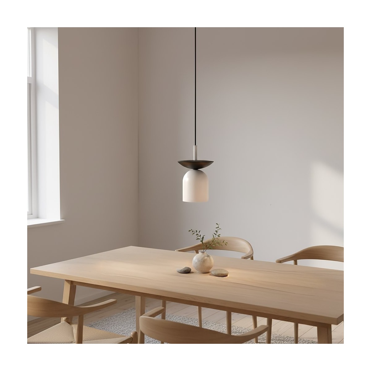 Emibig EGO 1 BL WHITE EM1613/1 kolor biały z kategorii lampy wiszące