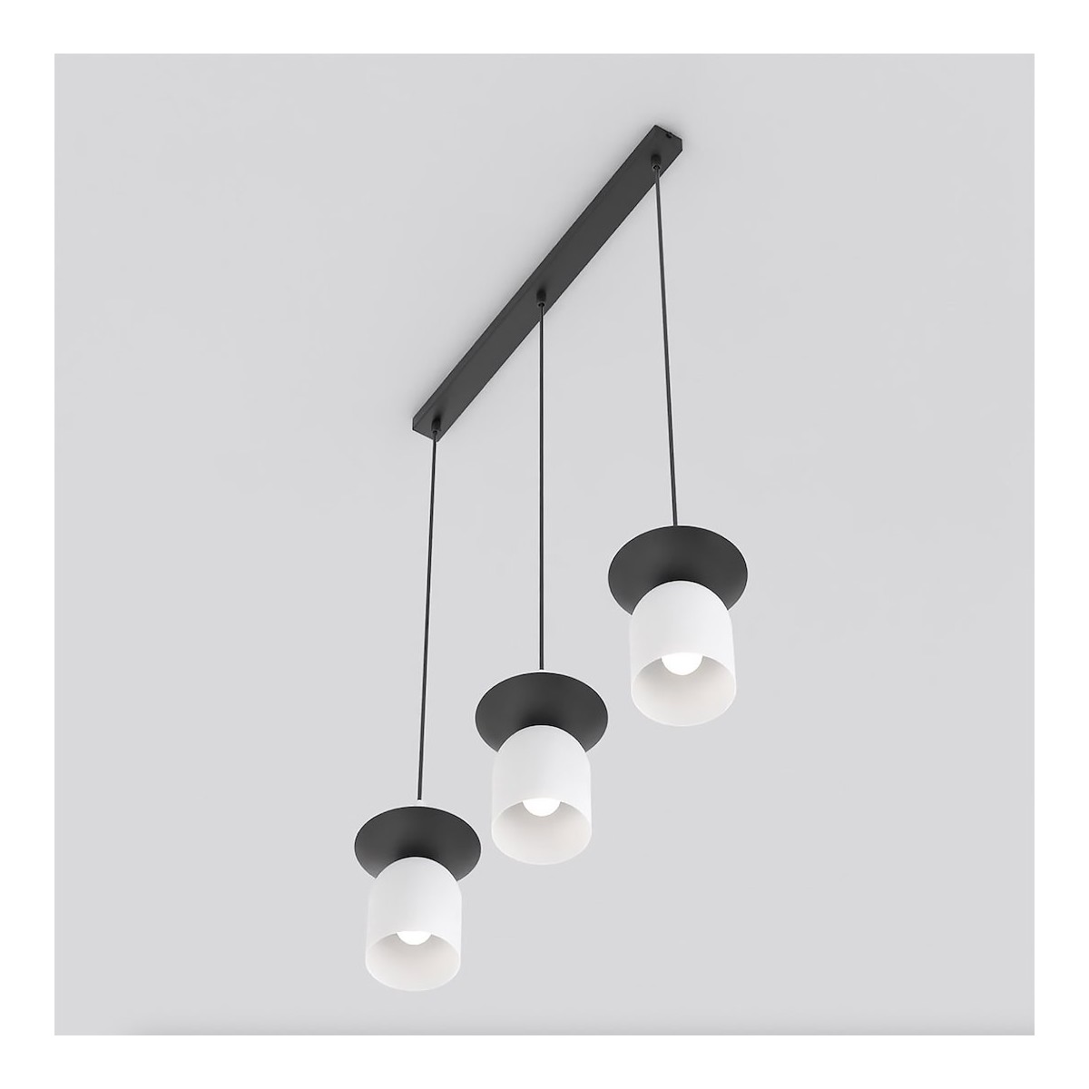 Emibig EGO 3 BL WHITE EM1613/3 kolor biały z kategorii lampy wiszące