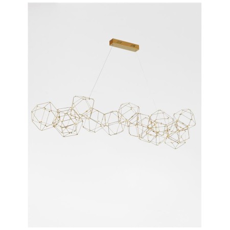 Piękna lampa Luces Exclusivas ASIS LE41326 - kolor lampy - złoty, materiał - metal