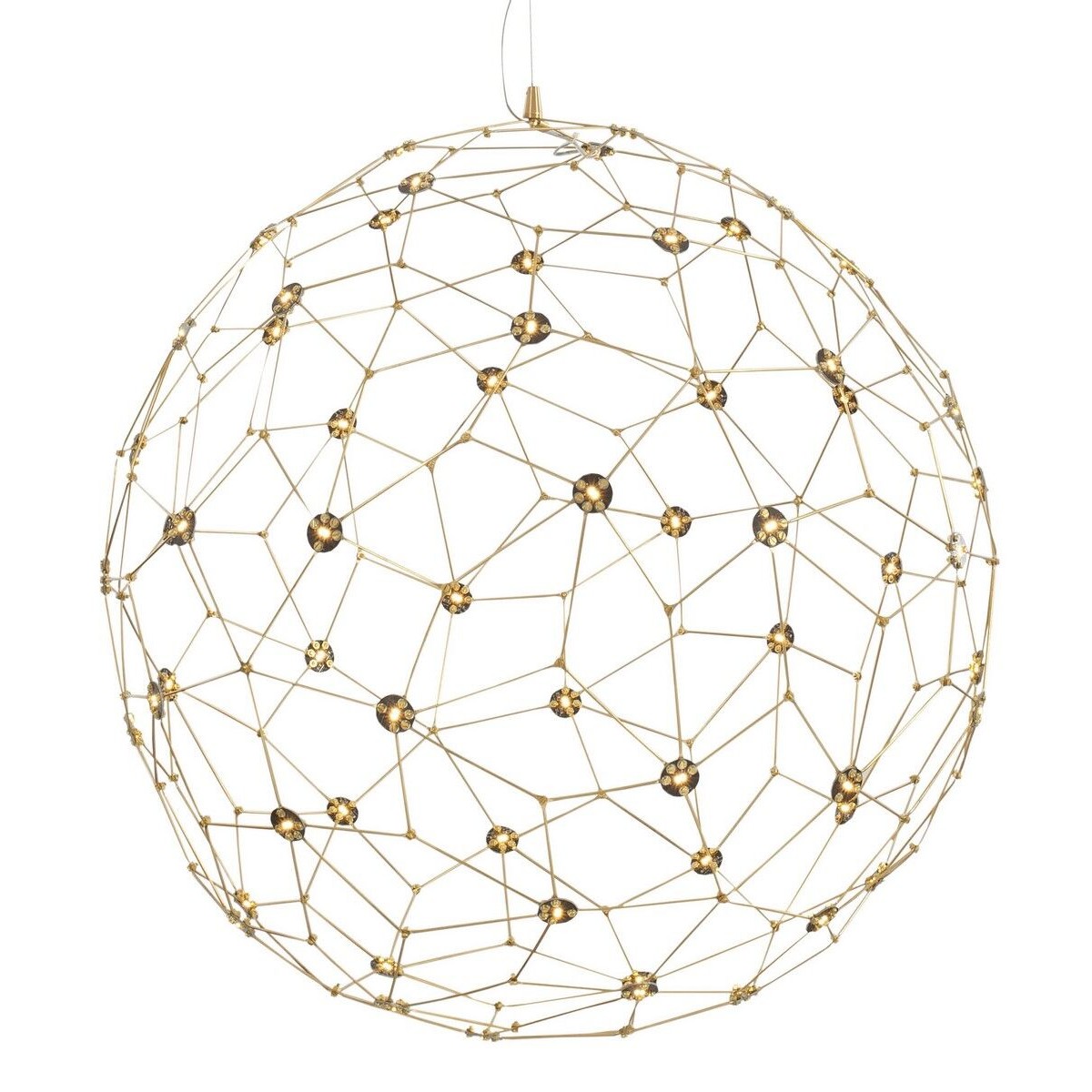 Wyjątkowa oprawa oświetleniowa Luces Exclusivas ALTA LE41323 - kolor lampy - złoty, materiał - metal