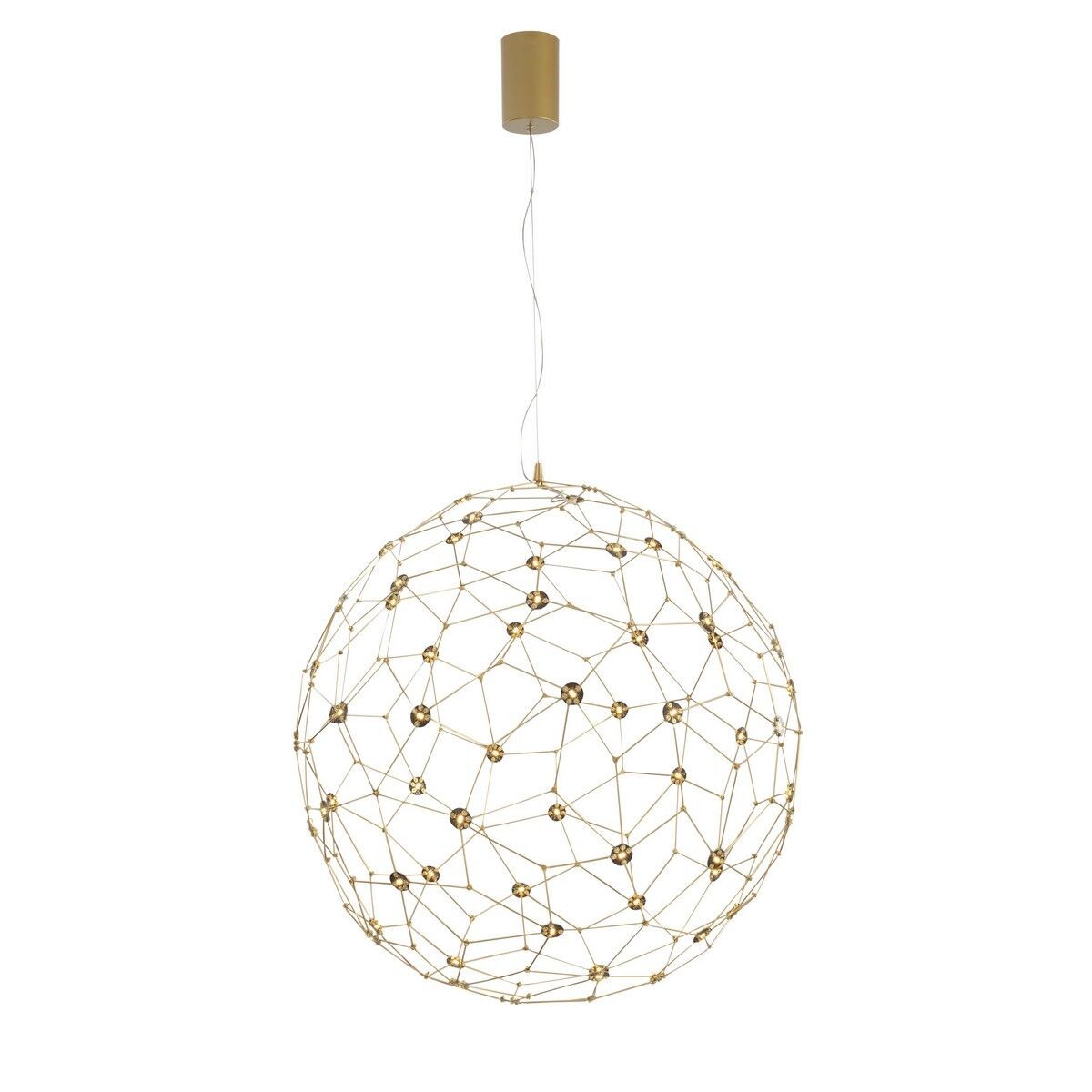 Wyjątkowa oprawa oświetleniowa Luces Exclusivas ALTA LE41323 - kolor lampy - złoty, materiał - metal