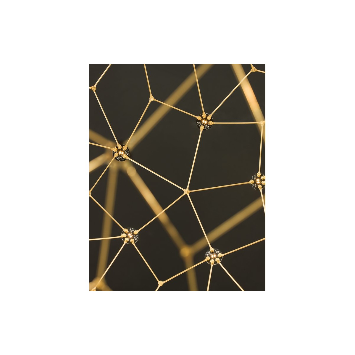 Nowoczesna lampa Luces Exclusivas ALTA LE41321 - kolor lampy - złoty, materiał - metal