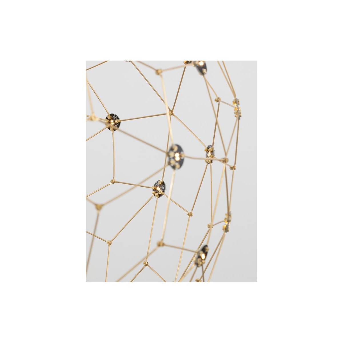 Stylowa lampa Luces Exclusivas ALTA LE41322 - kolor lampy - złoty, materiał - metal