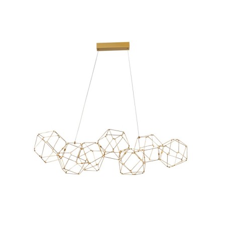 Niecodzienna lampa Luces Exclusivas ASIS LE41325 - kolor lampy - złoty, materiał - metal