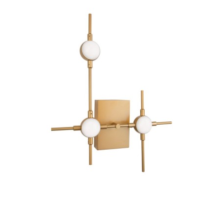 Stylowa lampa Luces Exclusivas AZUL LE41328 - kolor lampy - złoty, materiał - metal/akryl