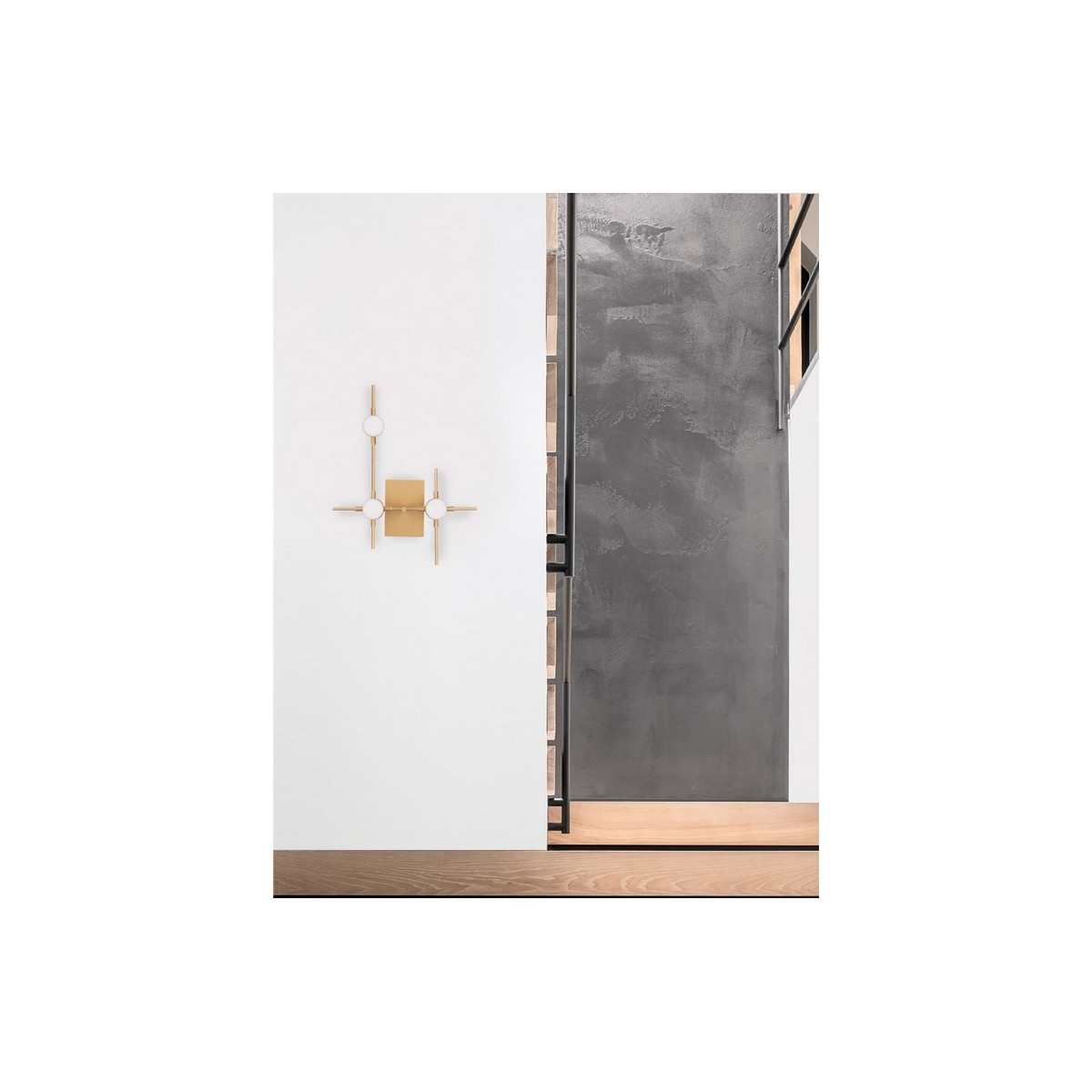 Stylowa lampa Luces Exclusivas AZUL LE41328 - kolor lampy - złoty, materiał - metal/akryl