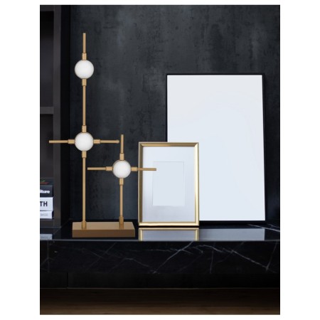 Piękna lampa Luces Exclusivas AZUL LE41332 - kolor lampy - złoty, materiał - metal/akryl