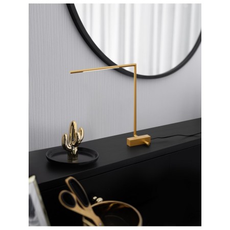 Niecodzienna lampa Luces Exclusivas BELL LE41343 - kolor lampy - złoty, materiał - metal/akryl