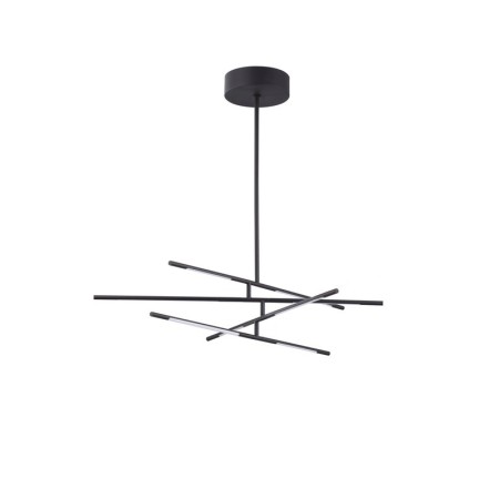 Stylowa lampa Luces Exclusivas BELL LE41346 - kolor lampy - czarny, materiał - metal/akryl