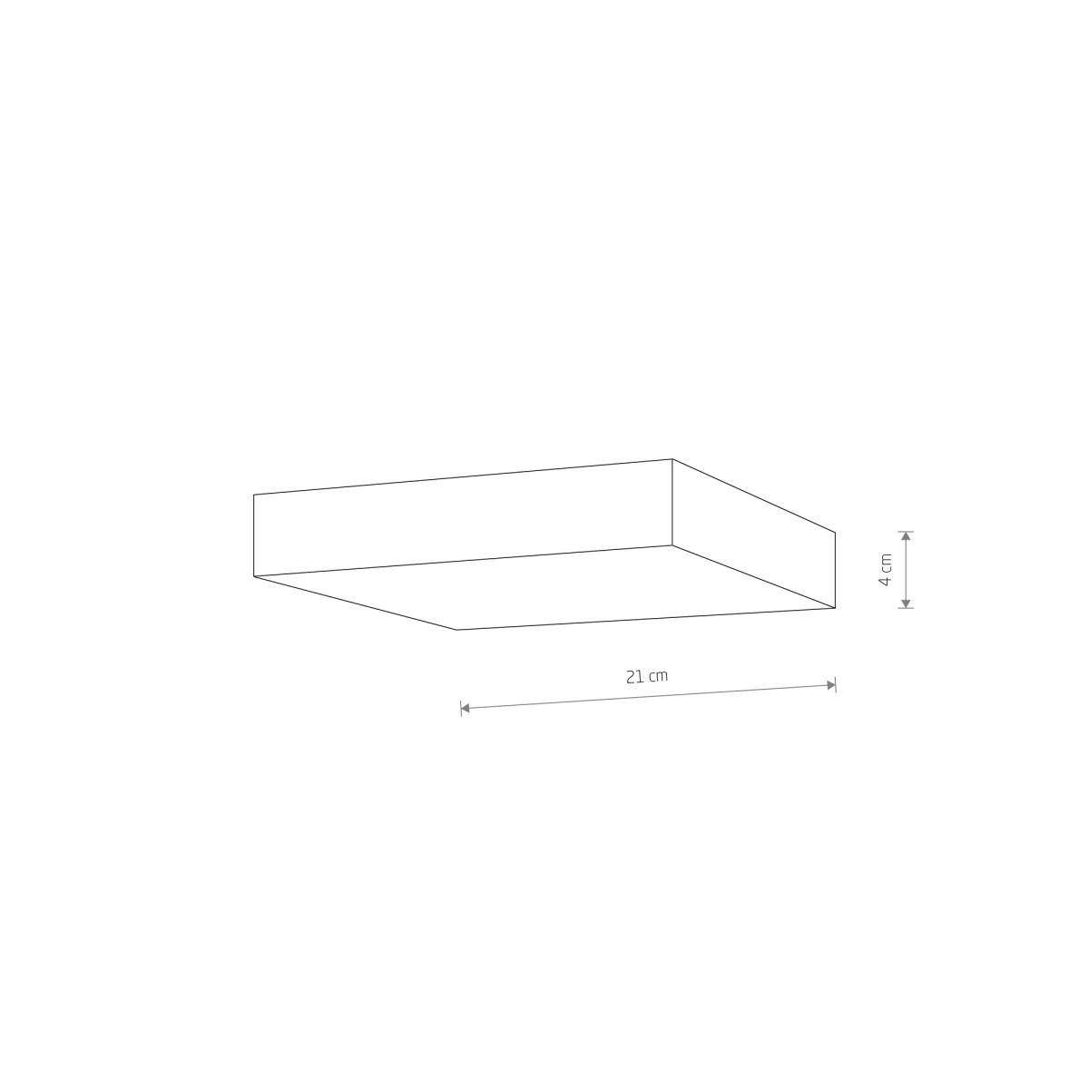 Nowodvorski LID SQUARE LED 10422