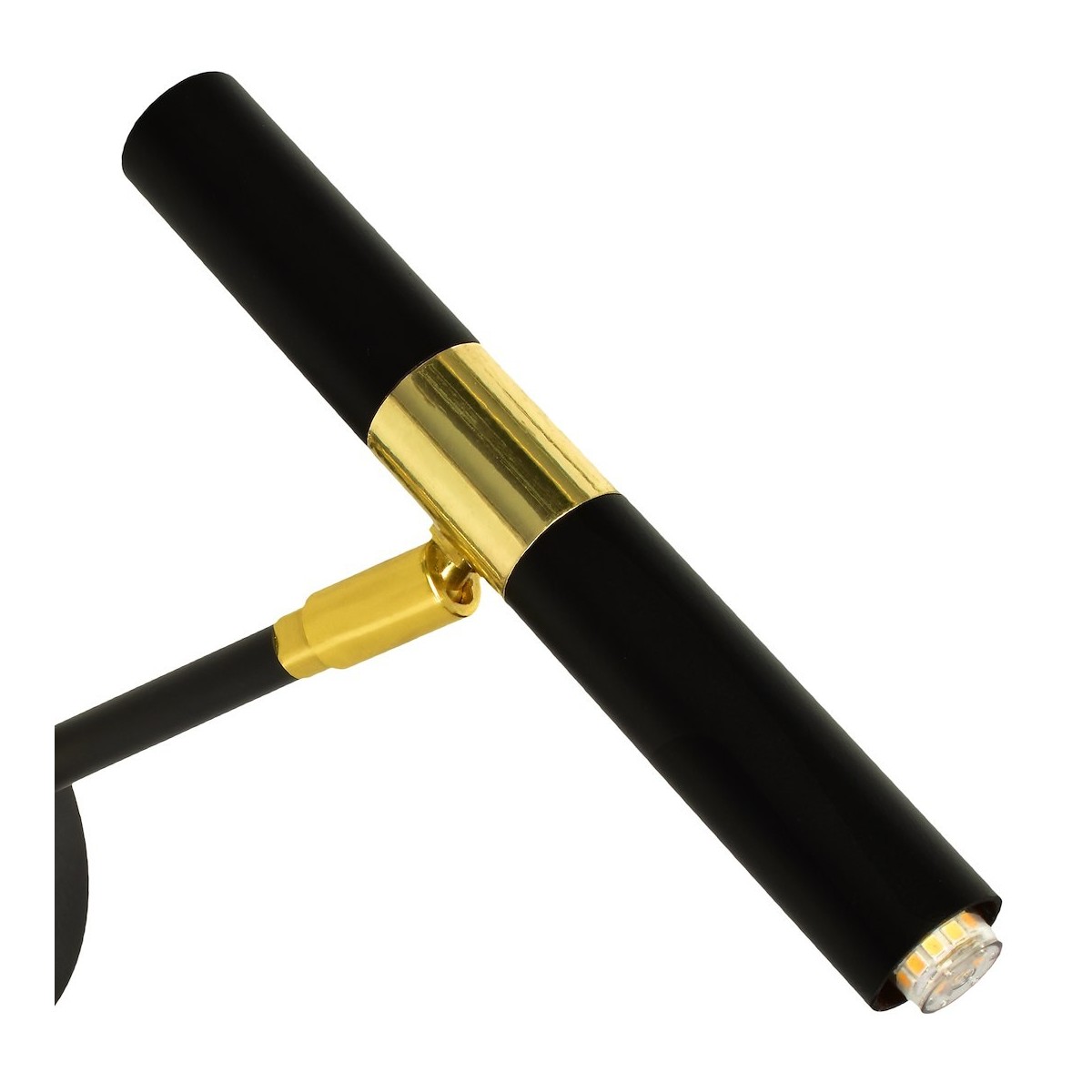 Milagro MLP6332 Kinkiet MONZA BLACK/GOLD 1xG9 8W