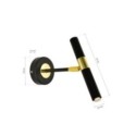 MiLagro MLP6332 kinkiet MONZA BLACK GOLD