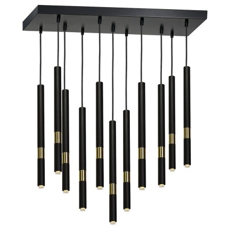 Milagro MLP6386 Lampa wisząca MONZA BLACK/GOLD 11xG9 8W