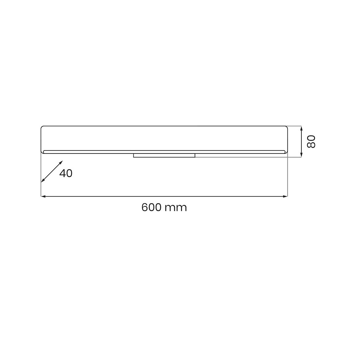 Milagro ML6475 Kinkiet Pierce Biały 24W LED